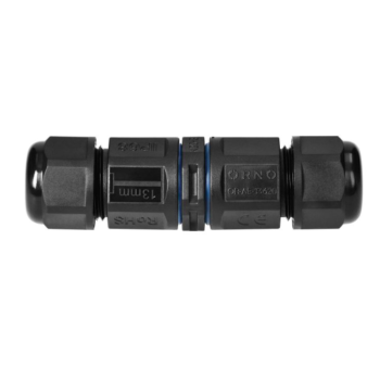 KONEKTOR KABLOWY PROSTY Z SZYBKOZŁĄCZKĄ ORNO OR-AE-13620 IP68